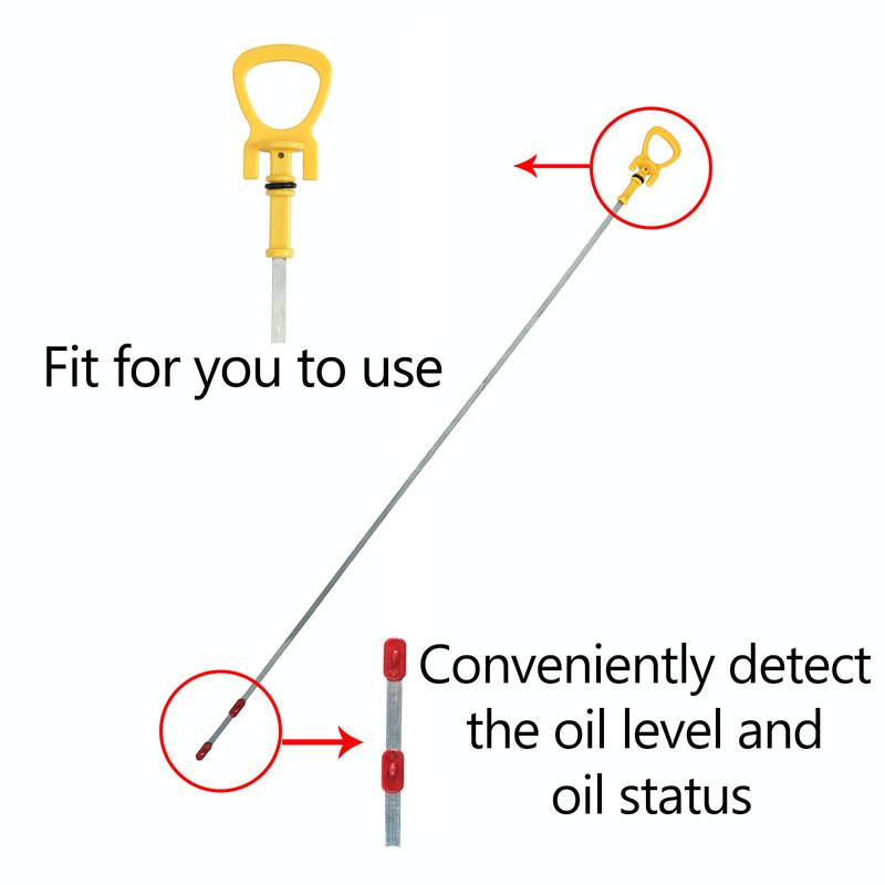 For Mercedes Benz C-Class E-Class GLK SLC SLK 200CDI 220CDI 250CDI 2.1L Engine Oil Dipstick Level Gauge Replacement 6510102372