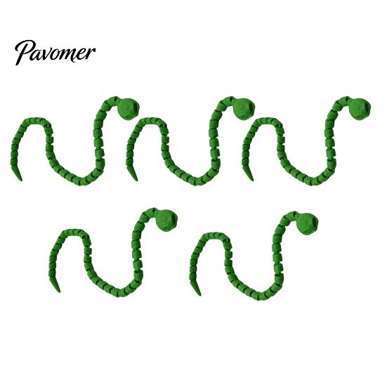 Articulated Snake Figurine 1/3/5Pcs 3D Printed Simulated Toy, Movable Joints Stress Relief Toy for Desktop Decor, Fidget