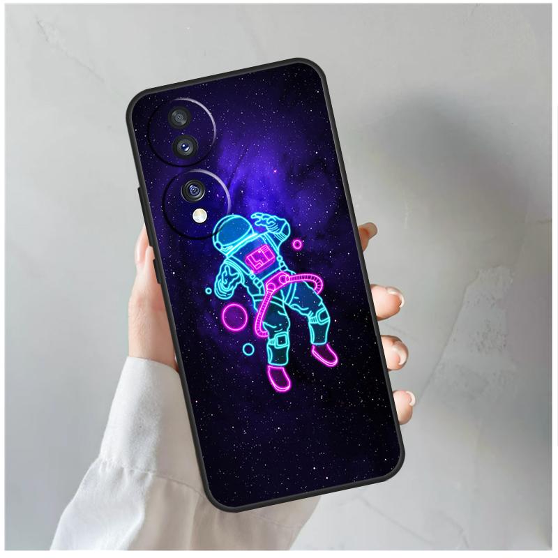 Moon Stars Space Astronaut Phone Case For Honor X8b X9b X8 X9 X6a X7a X8a X9a Honor Magic 6 Pro 5 Lite 50 70 90 Cover