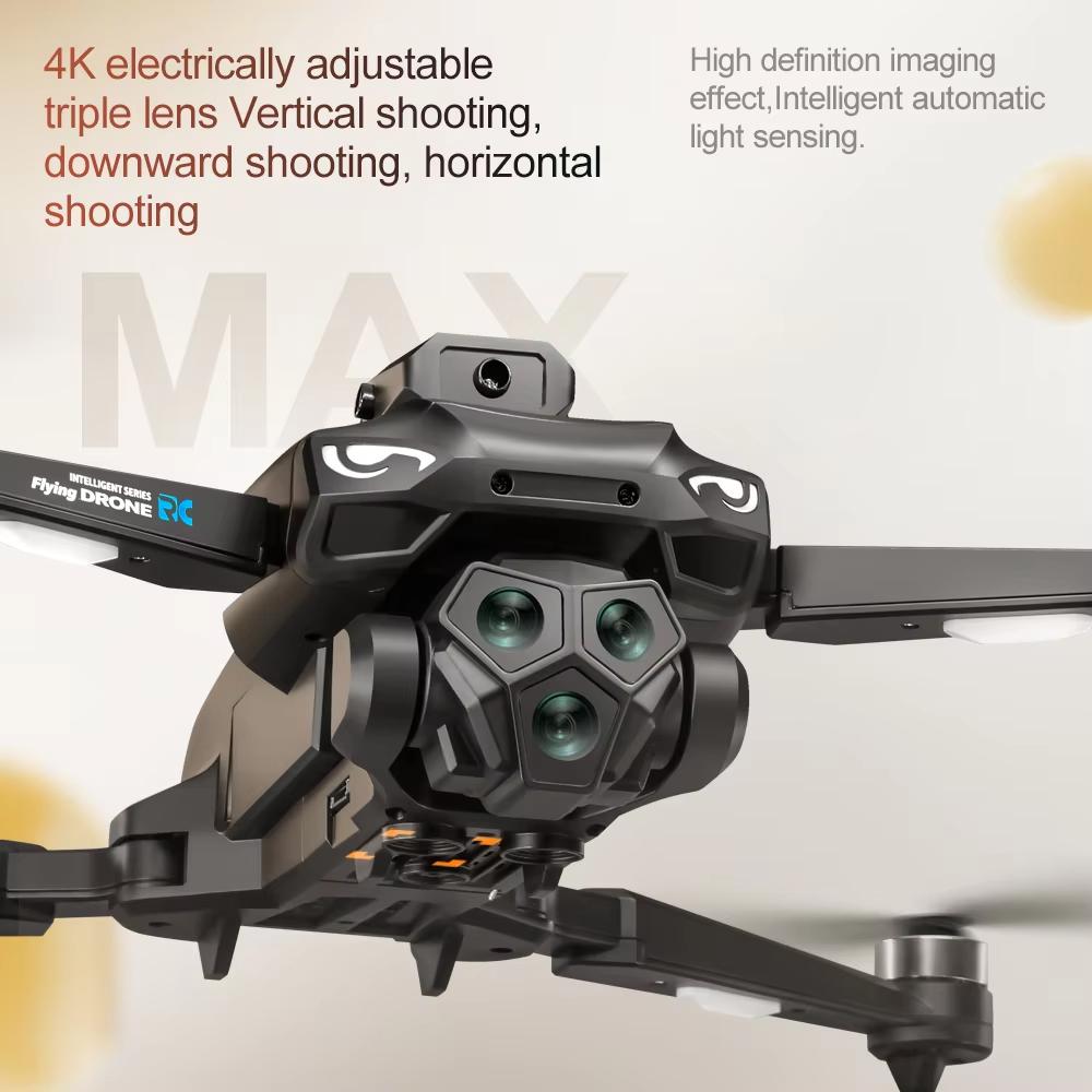2025 M33 MAX Dron Profesionální 4K/6K/8K Kamera Letecký FPV Kartáč Vyhýbající se Překážkám s 4,5'' Velkým Displejem Dálkové Ovládání Skládací Dron 5 km