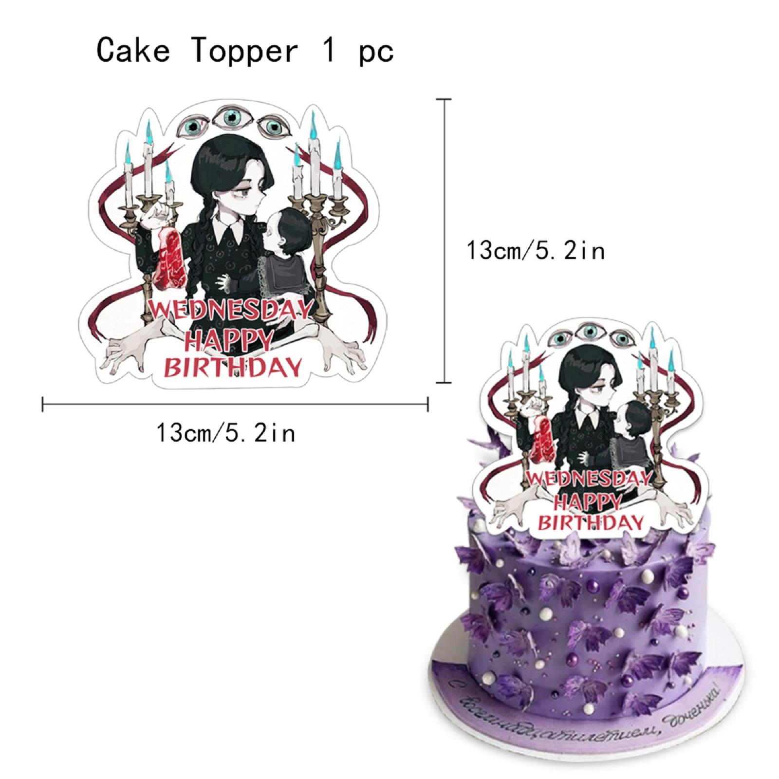 

Themed Party Tableware Decoration,Birthday Theme Party Decoration Banner Pull Flag Cake Flag - Set One Size