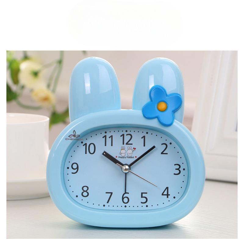 Creative Cartoon Animal Alarm Clock Simple Fashion Colorful Children's Gift Mute Alarm Clock