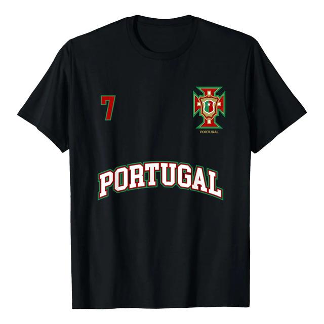Camiseta De Futebol De Portugal XL