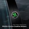 2Pcs PET Car Center Pillar Protective Film Anti-scratch Sticker Decal For Skoda Octavia Superb Kodiaq Fabia Yeti Enyaq Rapid Vrs