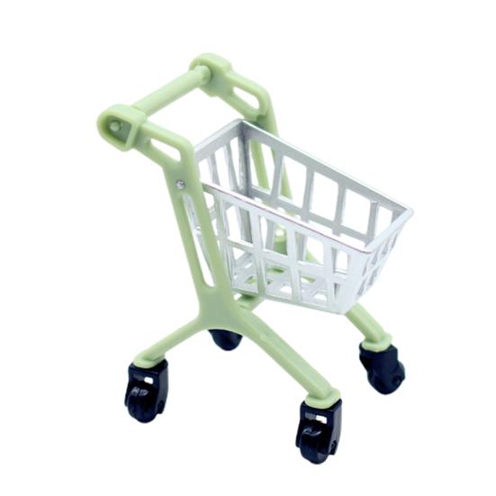 

1/6 1/12 аксессуары для кукольного домика, украшения, миниатюры, тележка для супермаркета, тележка для покупок, игрушки реалистичной формы, фигурки для домашнего декора, реквизит для фотографий