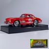 1/32 Benz 300SL 35# Vintage Classic Alloy Metal Diecast Model Car Sound & Light Simulation Collection Display Ornaments Present