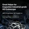 Industrial Endoscope With 1080P High Resolution Camera For Vehicle Maintenance And Pipe Inspection Flexible Tube With LED Lighting