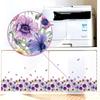 HM71015 Anemone Skirting Board Porch Cabinet Corridor Corridor Corridor Corner Self-adhesive Background Decorative Wall Stickers
