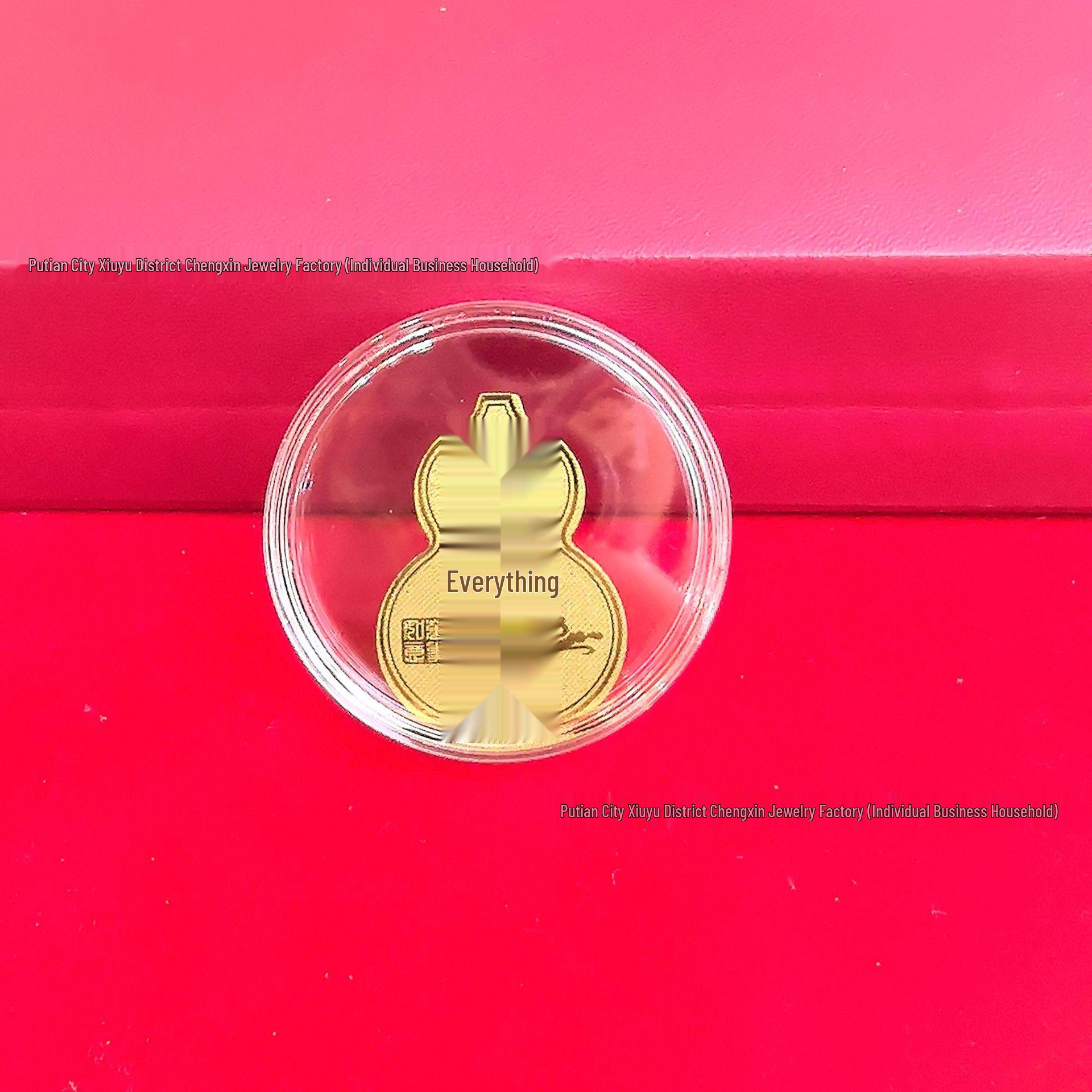Golden Wealth Princess Phone Sticker for Good Fortune
