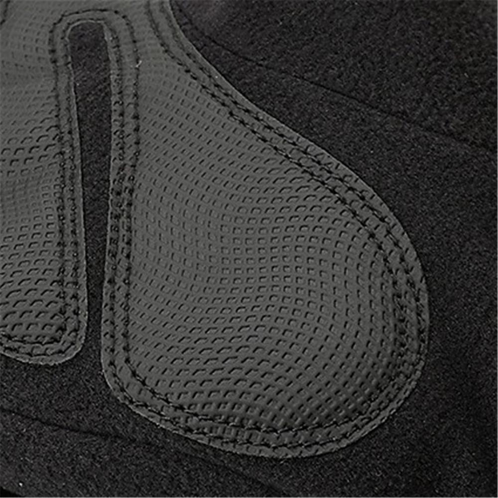 Winter Polar Fleece Half Finger Flip Gloves Double Layer Thicken Touch Fingerless Convertible Mitten