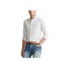 Polo Ralph Lauren Pony Embroidered Plaid Single-Breasted Long Sleeve Shirt Men shirts Light-Gray 710823145-002