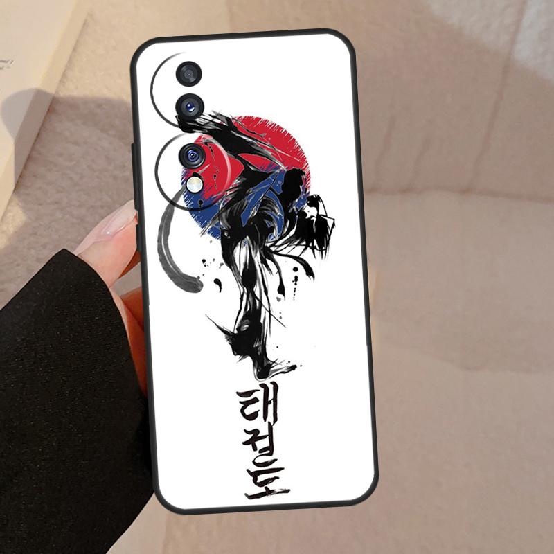Kungfu Taekwondo For Honor Magic V5 5 6 7 Pro Case For Honor 200 400 Lite 50 70 90 X8a X8b X9a X9b X9c Cover