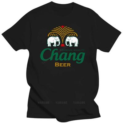 New Fashion Teeshirt Chang Beer Thai Drink T Shirt Singha Lao Leo Tiger Carabow Bali Gift New From US Male Short Sleeve Top