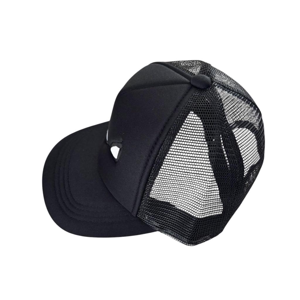 Small Planet Marvel Black Spider-Man Kids' Cap, Face, "Spider-Man Day"