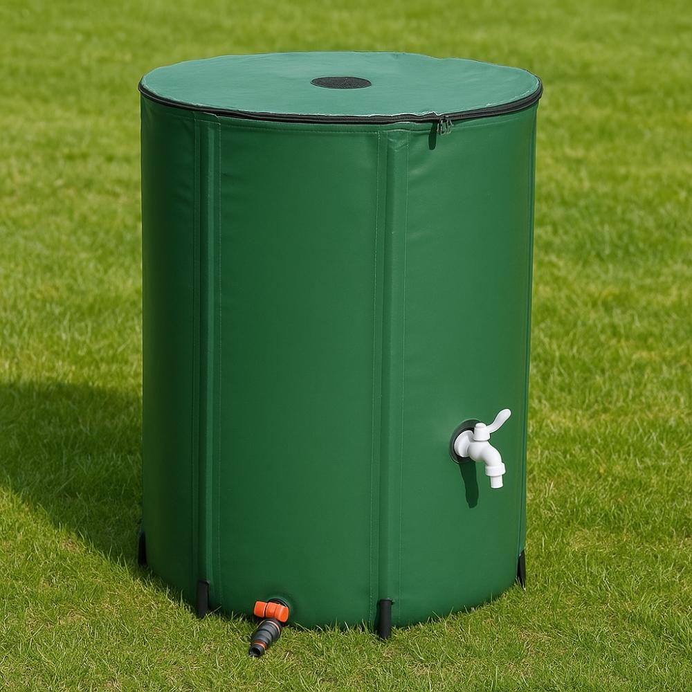 Durable Collapsible Rain Barrel 50-500L Garden Water Catcher Water Storage Container  Garden Tools
