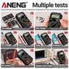 ANENG SZ308 Digital Voltage Multimeter Square Wave Test Meter Resistance Meter AC/DC Current  Electrician LCD Backlight Ohm tool