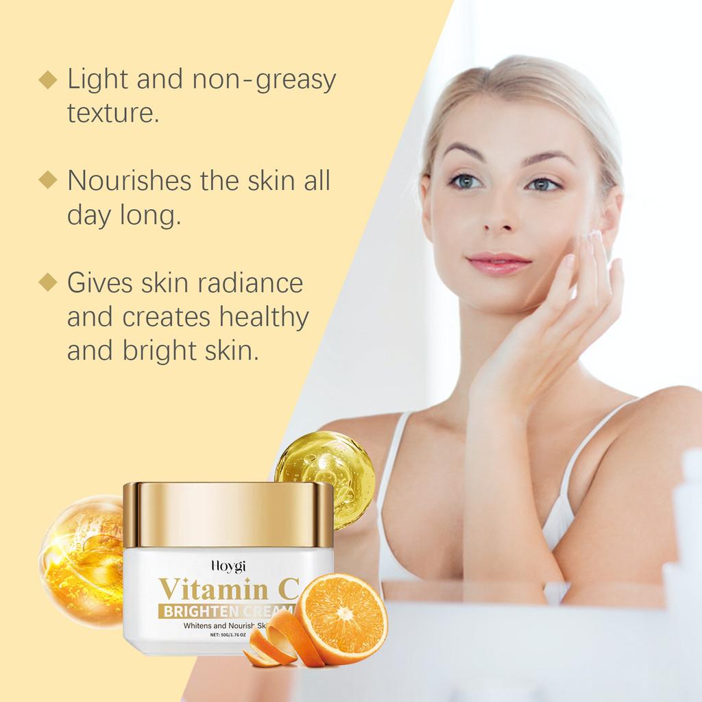 Hoygi Vitamin C Cream For Gentle Hydration Nourishing Soft And Radiant Skin 50g