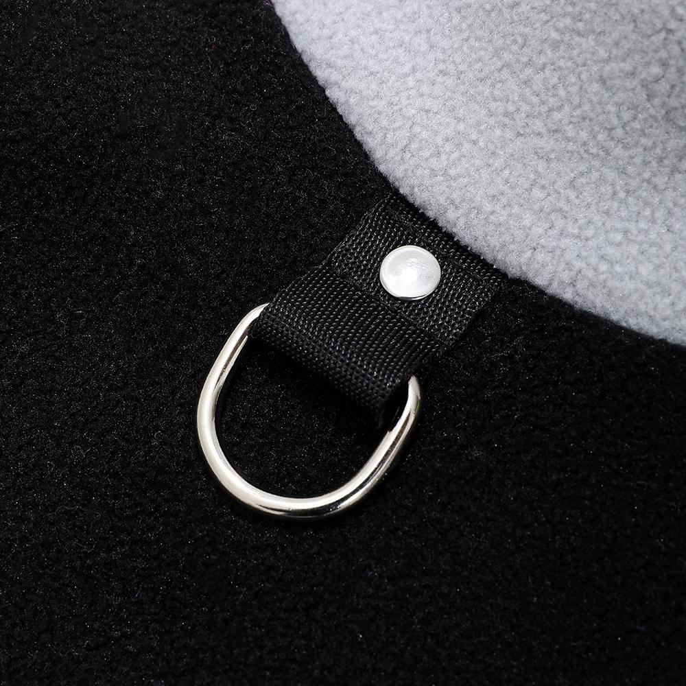 Dog Clothes Autumn Winter Warm Pet Jacket For Small Medium Dogs Cats With D-ring Puppy Fleece Sweatshirts Yorkshire Schnauzer Soft Coat