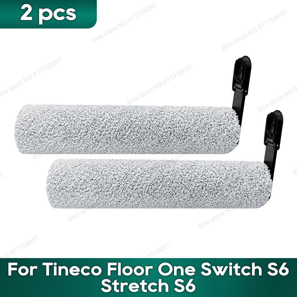 Compatible for Tineco Floor One Switch S6 / Stretch S6 Accessories Roller Brush Hepa Filter Spare Parts Consumable