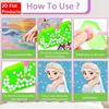 Disney Pearl Painting Queen Elsa DIY Pearl Art Painting Pearl Gem Painting Pictures Crafts Special Shape Home Wall Decoration