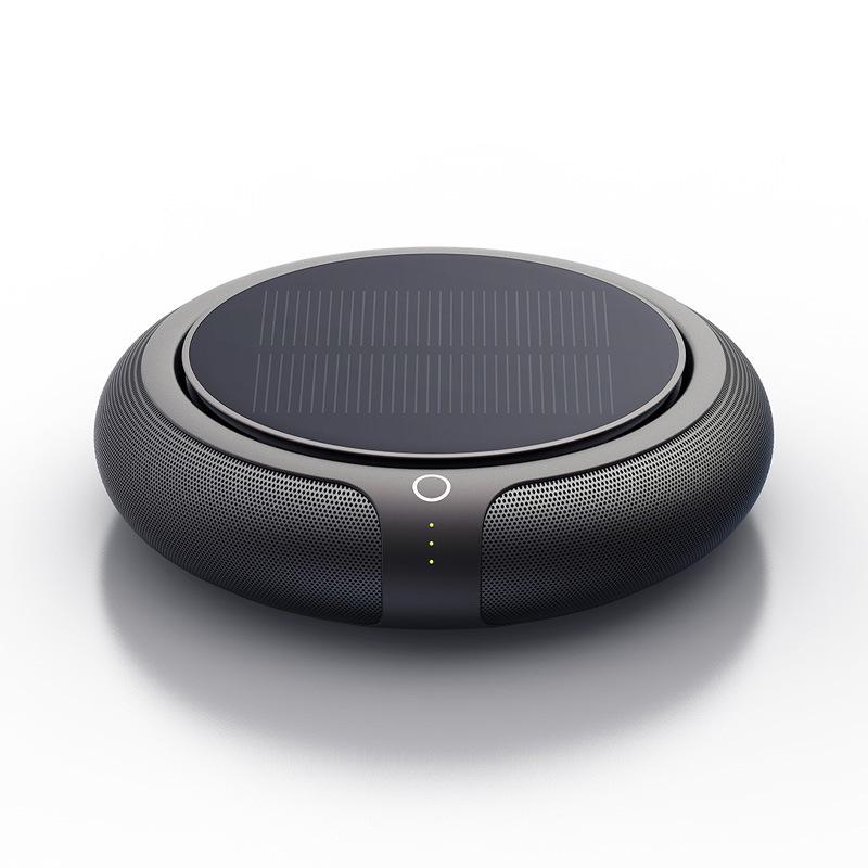 Solar-Powered Wireless Car Air Freshener and Purifier