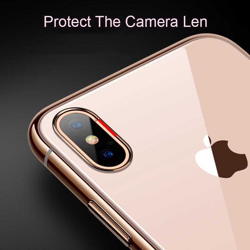 Buy TPU Soft Case iPhone 7 8 Plus 6 6S XS Max XR X Case Silicone ...