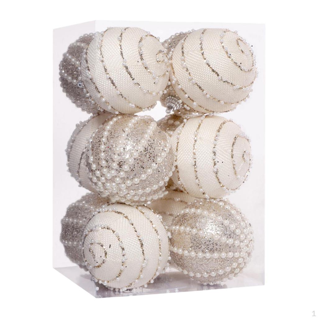 12 Christmas Ball Ornaments Hanging Tree Decorations Birthday Party