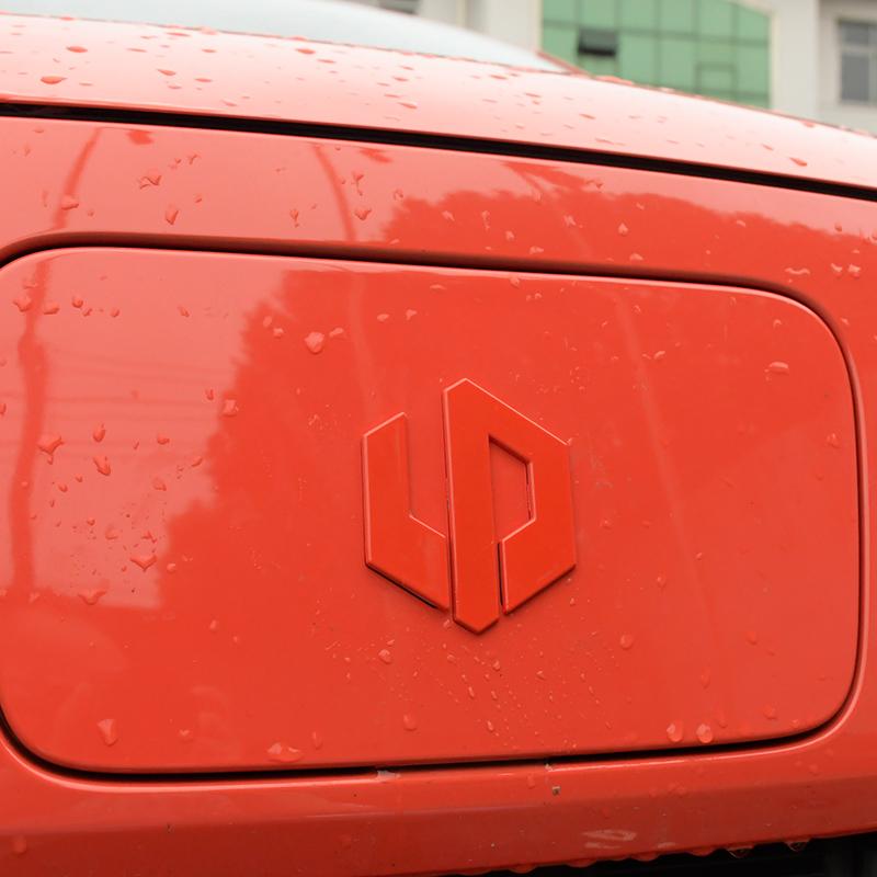 For Leapmotor T03 Front Rear Emblem Blackening Decal Sticker Car Logo Modification