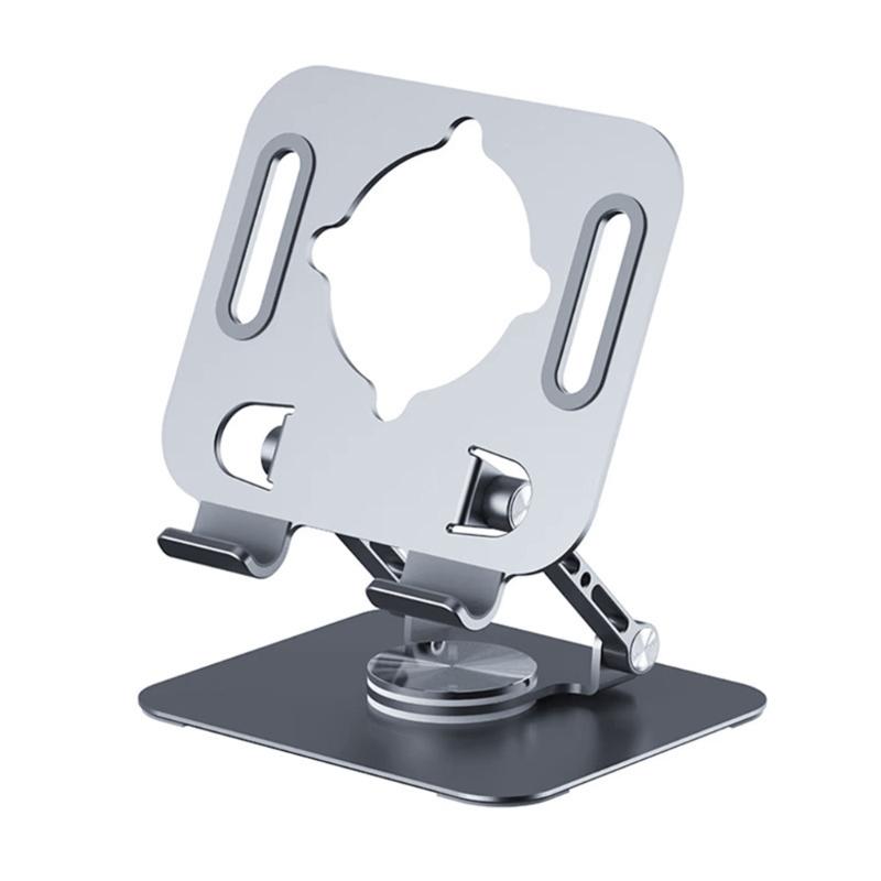 Foldable Computer Stand with Ventilation Holes Heat Dissipation Adjustable Rotations Height for 15.6inch Laptops