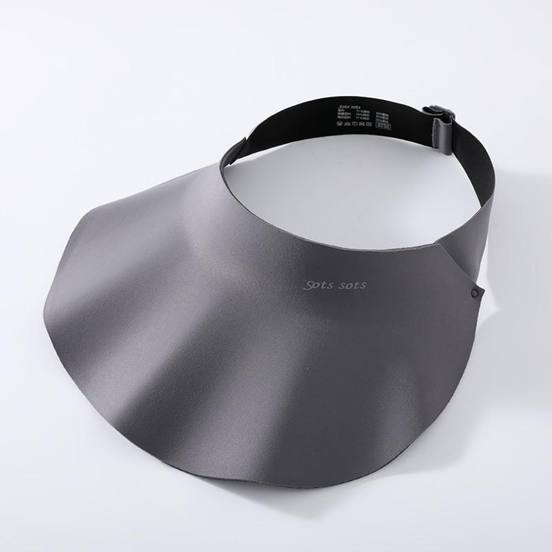 Womens Wide Brim Sun Hat With Open Top UV Protection Baseball Cap Outdoor Travel