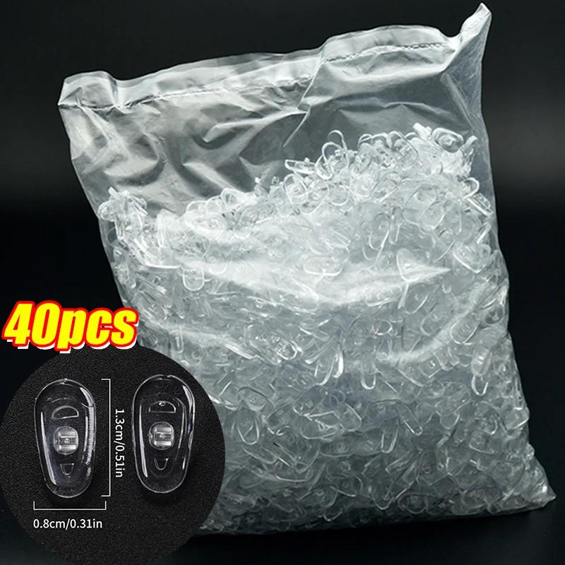 DIY Air Chamber Clear Oval Eyeglass Nose Bracket Silicone Nose Pads Eyewear Bracket Anti-drop Sunglasses Glasses Accessories