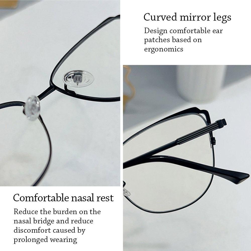 Portable Blue Ray Blocking Anti-Blue Light Glasses Eye Protection Ultralight Square Eyeglasses Frame Eyewear Office Glasses