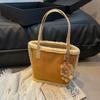 New Year's Bag, Winter New Lamb Wool Handbag, Versatile Large-capacity Mother and Child Bag, Christmas Plush Handbag.