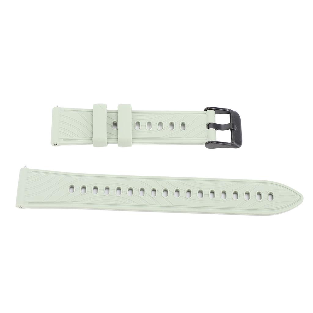 Watch Band for   Silicone Soft Breathable Quick Release Carved Smartwatch Replacement Band Strap for Men Women