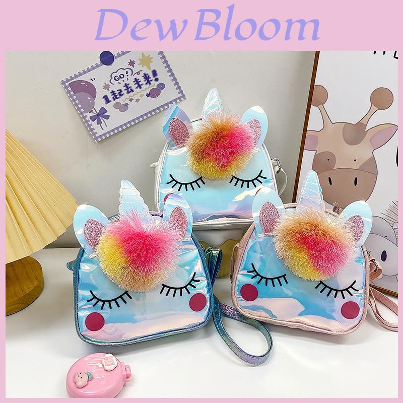 Adorable Unicorn Cartoon Backpack For Girls Stylish Lightweight Shoulder Bag For Kids