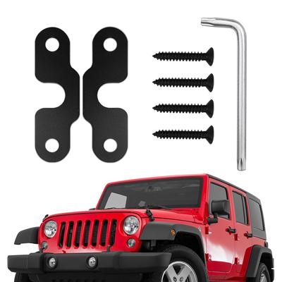Sada pro opravu sluneční clony Upgrade Hliníková slitina Odolný klip na sluneční clonu pro Jeep