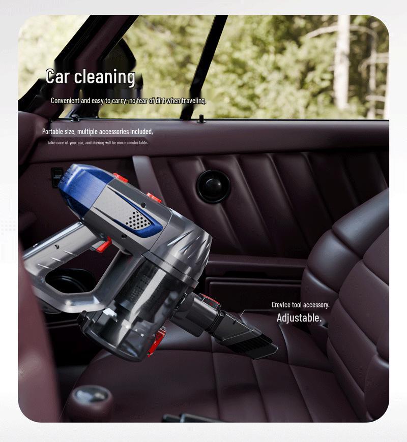 Aspirator portabil de mare putere pentru îndepărtarea acarienilor și aspirație puternică