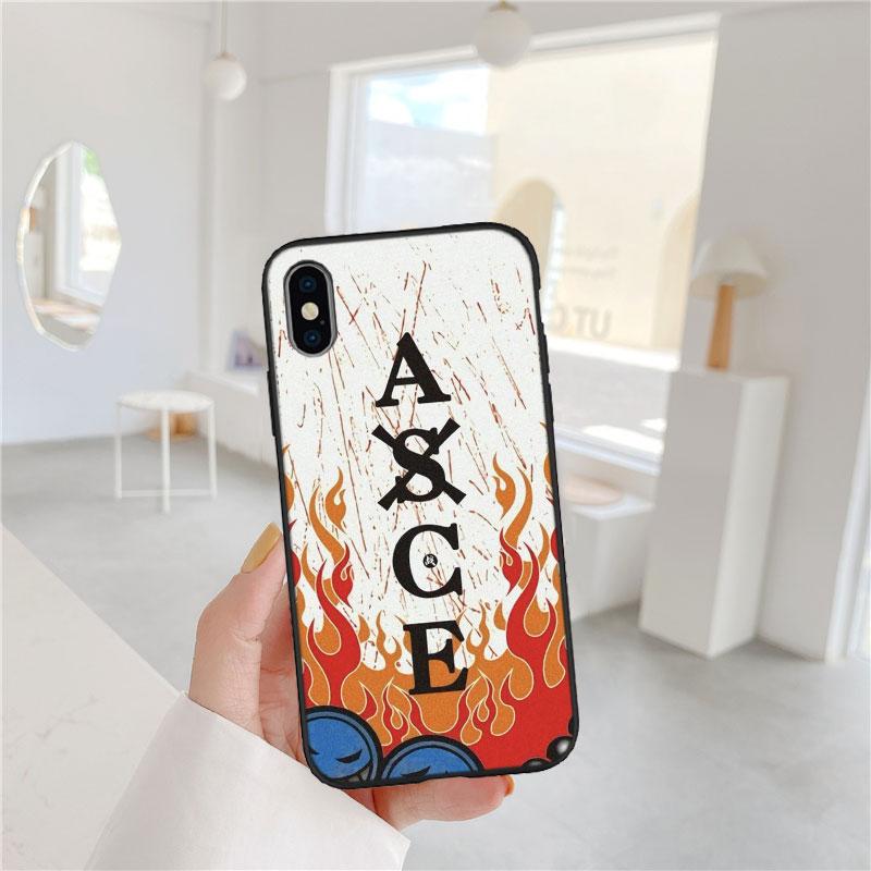 One Piece ACE Soft Shell Phone Case for Redmi Note 10 11 12 Pro Max 10S 10C 10T 11A 11S 12S 12C