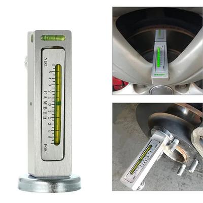 1PC Automobil Polohování na čtyři kola Magnetická úroveň Nastavení odklonu Pomocný nástroj Automobilová úroveň