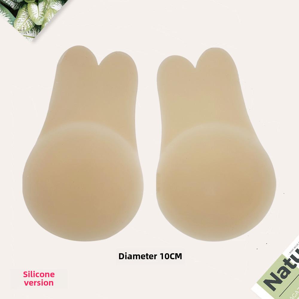 Atmungsaktive Silikon-Nippelabdeckungen mit Kaninchenohren