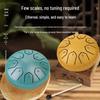 Ethereal Children's Mini Steel Tongue Drum - 3-inch & 4-inch, 8 Tones, Beginner Friendly