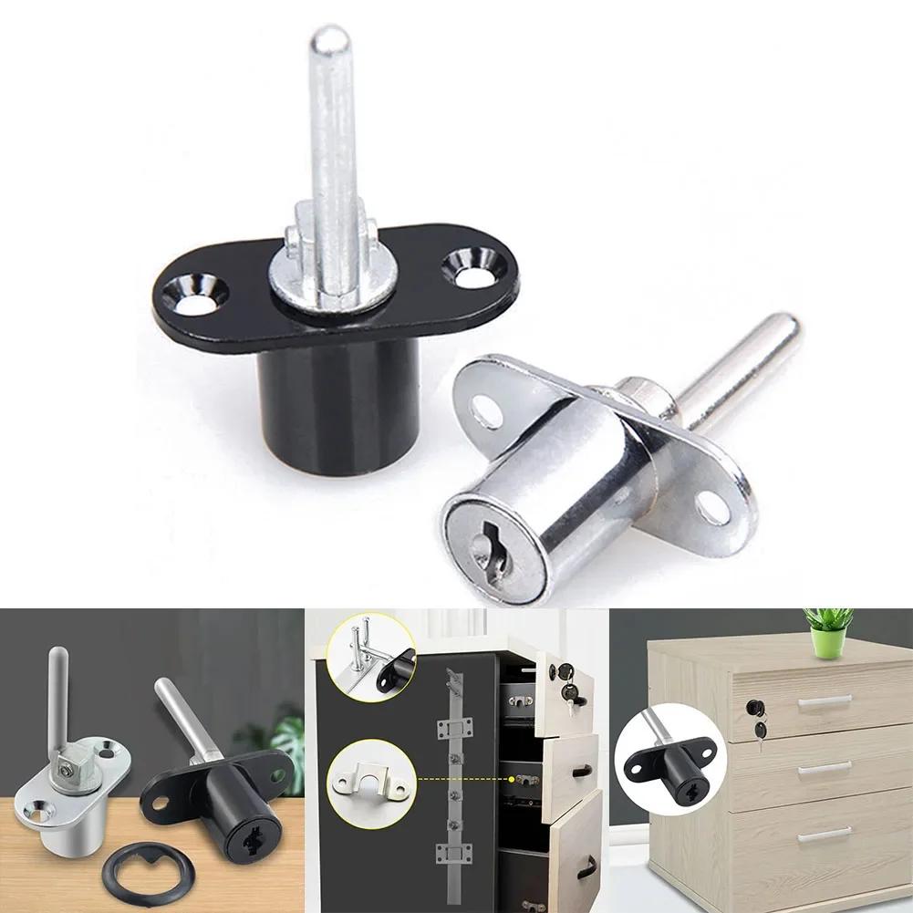 16/19mm Cylinder Locks Cabinet Mailbox Lock Furniture Desk Drawer Cupboard Box Lock With 2 Keys For Furniture Hardware