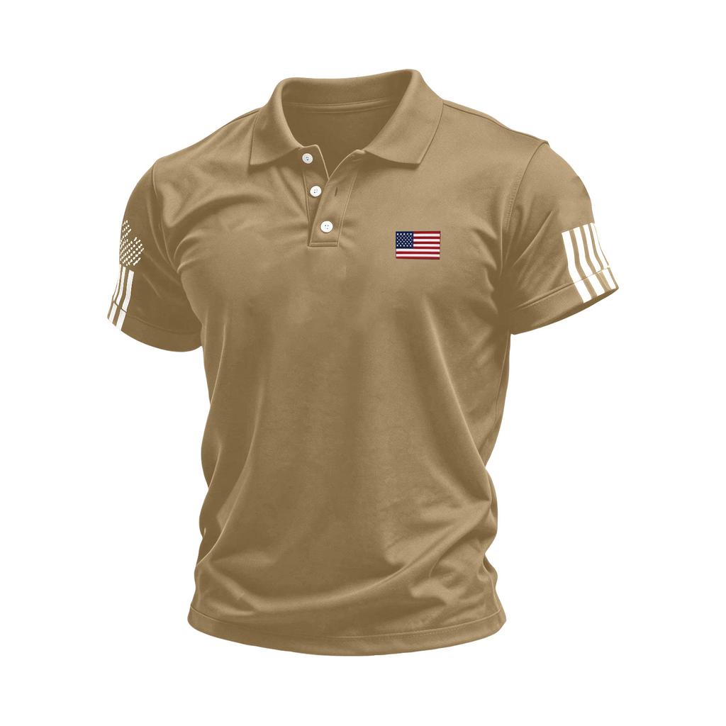 Men's Summer Print Short Sleeve Lapel Shirt Men's Casual Fashion Shirt