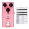 IRIN Classic Sound Fuzz Effect Pedal High Quality Aluminum Alloy Pedal Noise Reduction&Sound Effect Single Electric Guitar Parts