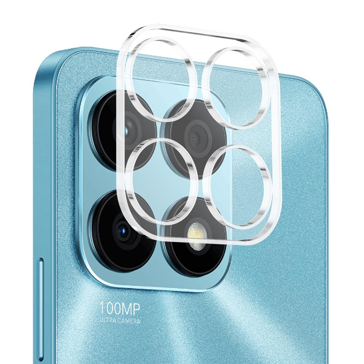 

ENKAY HAT PRINCE For Honor X8a 4G Mobile Phone Lens Protector Tempered Glass Anti-Scratch Lens Film Type A