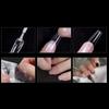 240-teiliges Verlängerungsset für falsche Nagelspitzen, leichte, ultradünne Nagelspitzen, UV-Gel-Nagellack, schnelle Bauform