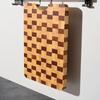 ZISIZ Solid Wood Checkerboard Cutting Board