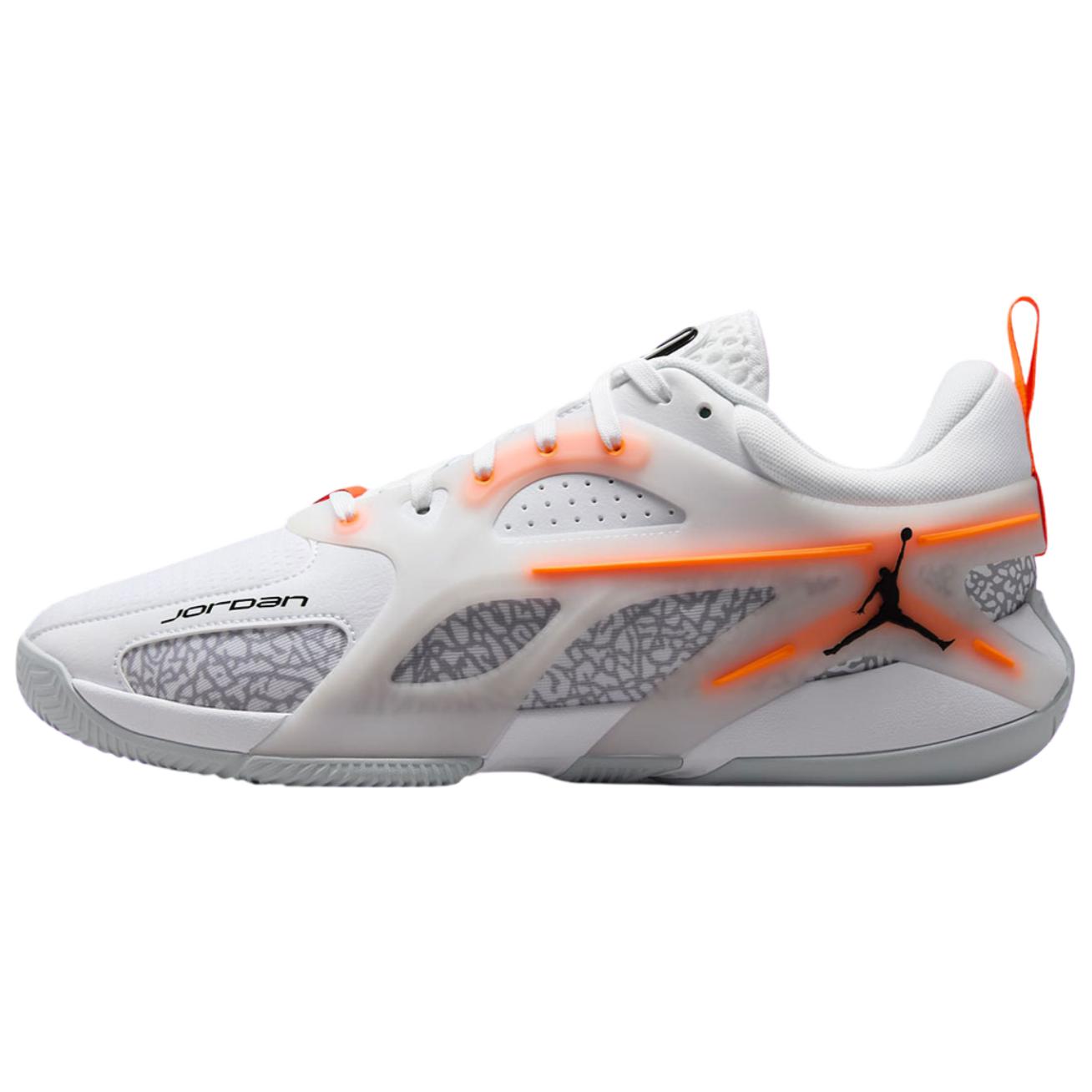 

Jordan Heir Abrasion Resistant Low top Basketball Shoes Unisex White IO0410-108 44