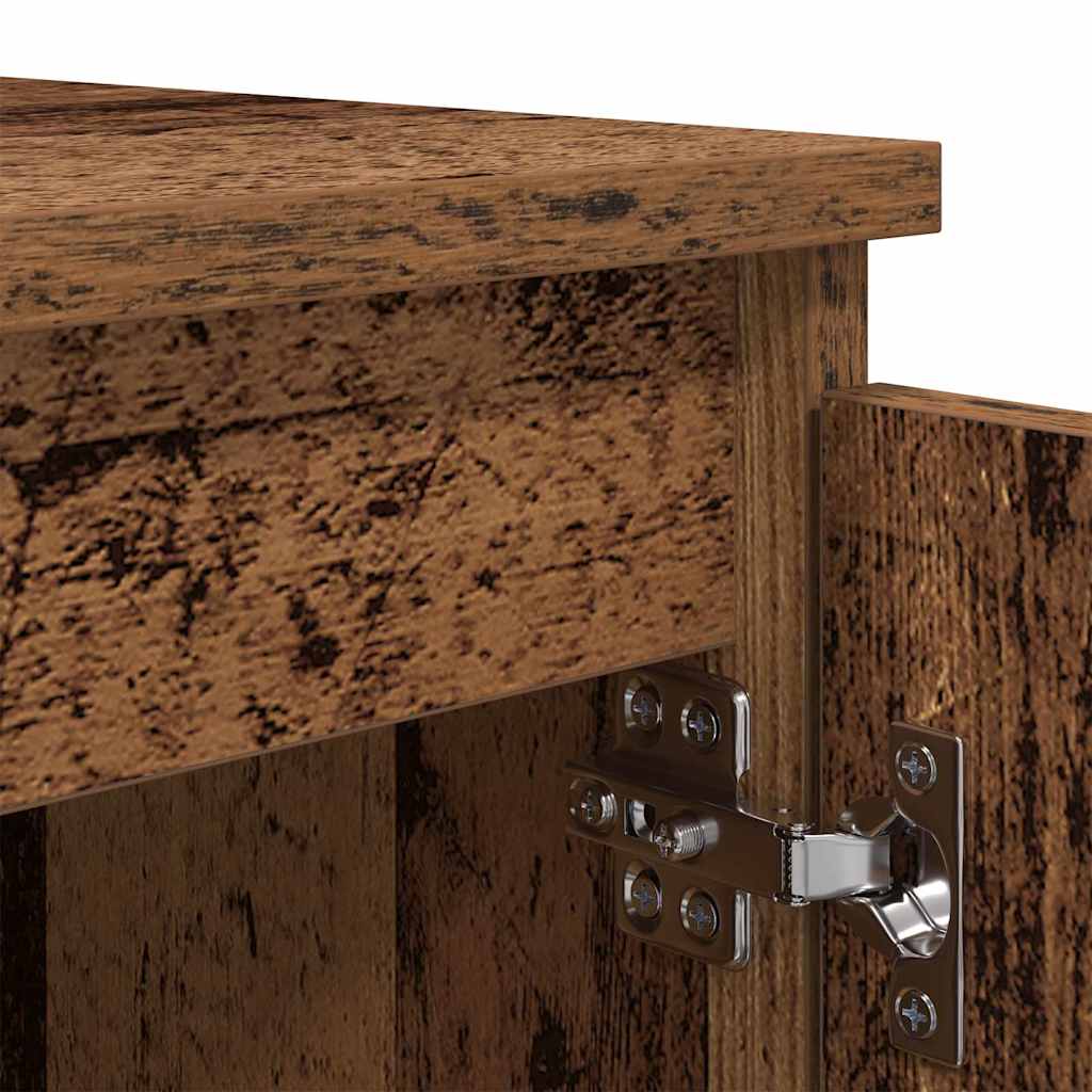 TV Stand Reclaimed Wood Look 104 x 35 x 50 cm Engineered Wood
