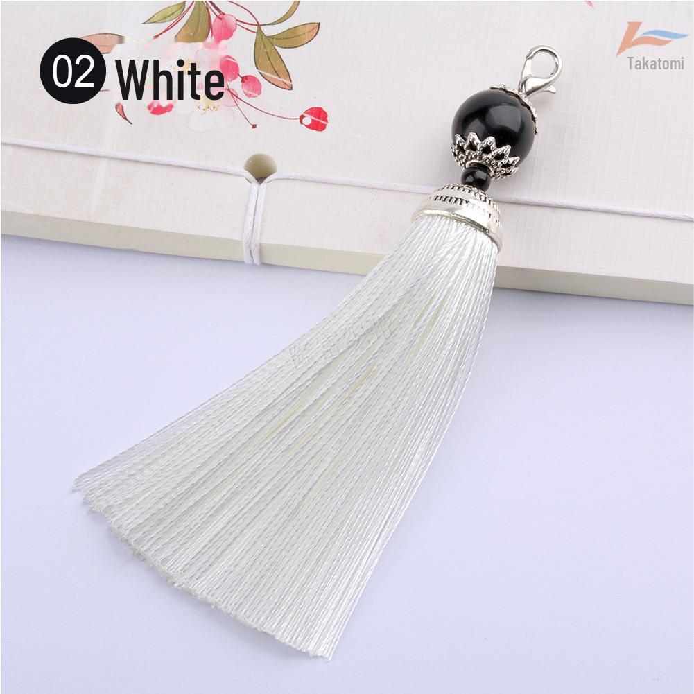 Ciucure Mediu de 8cm cu Închizătoare Tip Homar pentru Artizanat și Decorațiuni de Evantai